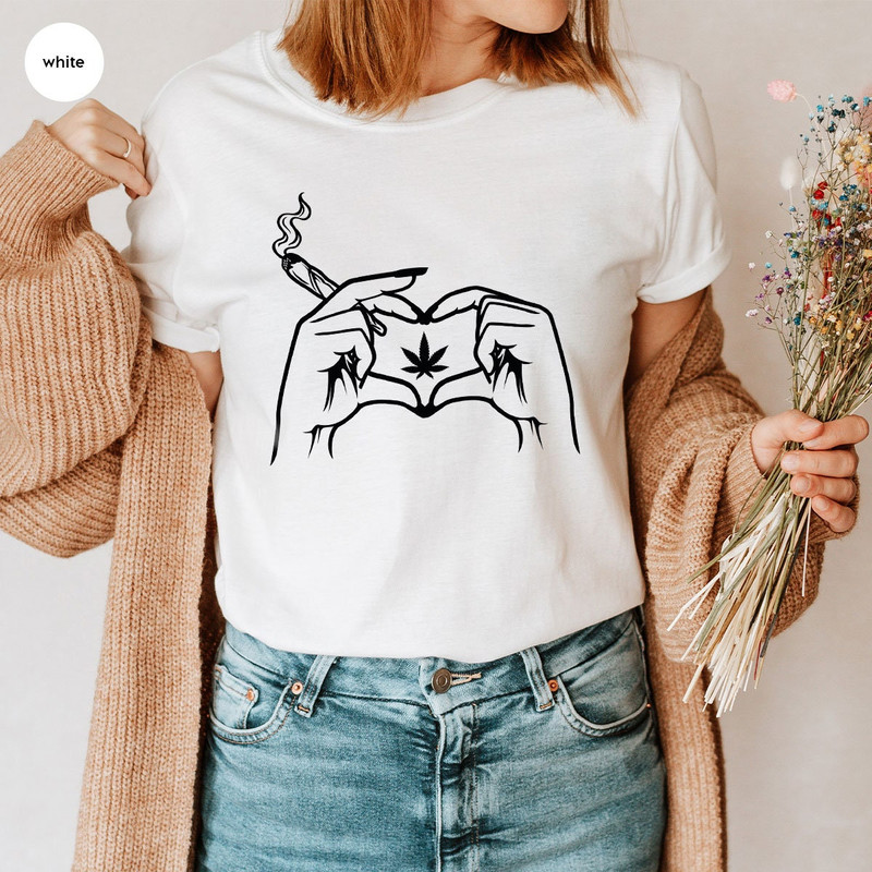 Weed Shirt, Stoner Gifts, Cannabis Sweatshirt, Retro Shirt, Marijuana T-Shirt, Stoner Shirt, Weed Graphic Tees, Gift for Her, Gift for Him - 3.jpg
