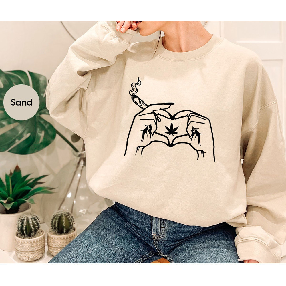 Weed Shirt, Stoner Gifts, Cannabis Sweatshirt, Retro Shirt, Marijuana T-Shirt, Stoner Shirt, Weed Graphic Tees, Gift for Her, Gift for Him - 7.jpg