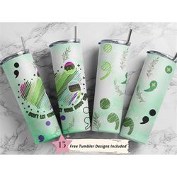 mental health don't let your story end 20 oz skinny tumbler