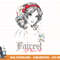 Disney Snow White Fairest Of Them All Modern Princess Sketch png, sublimation, digital print.jpg