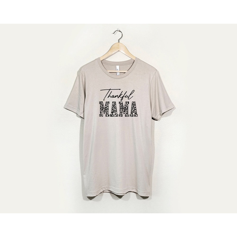Thankful Mama Shirt, Thanksgiving Tee, Thankful Shirt, Thanksgiving Shirt Women, Womens Thanksgiving Shirt, Pumpkin, leopard - 3.jpg