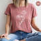 Wild Flower Shirt, Botanical Tshirt, Minimalist Tshirts, Floral Graphic Tees, Aesthetic Shirts, Minimal Botanical Gifts, Gifts for Women - 3.jpg