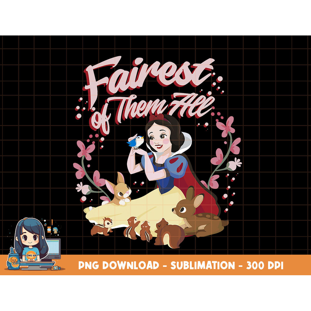 Disney Snow White Fairest Of Them All Portrait png, sublimation, digital print.jpg