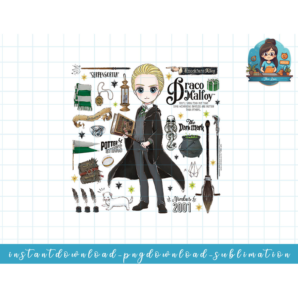 Harry Potter Everything that is Draco Malfoy png, sublimate, digital download.jpg