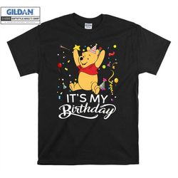disney winnie the pooh cute pooh t shirt hoodie hoody t-shirt tshirt s-m-l-xl-xxl-3xl-4xl-5xl oversized men women unisex