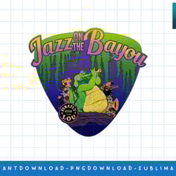 disney princess and the frog jazz on the bayou png, sublimate, digital print