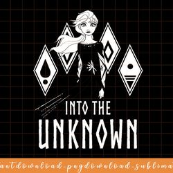 disney frozen 2 elsa into the unknown png, sublidisney frozen 2 elsa snow queen portrait png, sublmate, digital download