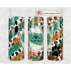 dog mom tumbler wrap -20 oz sublimation tumbler wrap