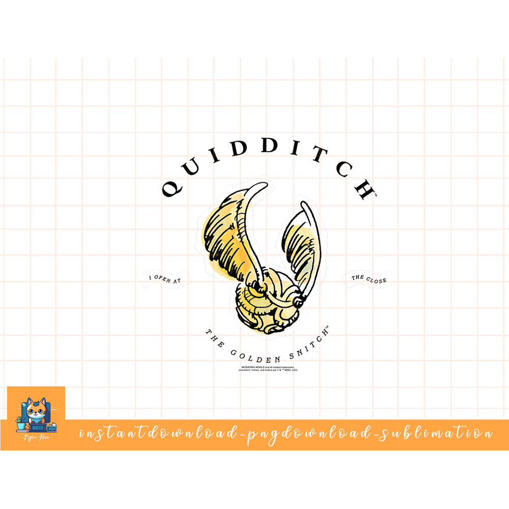 Harry Potter Golden Snitch I Open at the Close png, sublimate, digital download.jpg