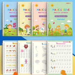 Early Education Workbook For Children 4 Book Children's Copybook