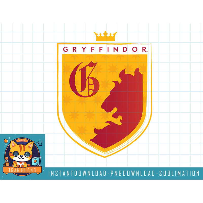 Harry Potter Gryffindor Old English Shield png, sublimate, digital download.jpg
