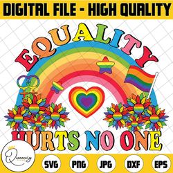 equality hurts no one png, black lives matter svg, equal rights, pride png, lgbt svg, social justice, human rights, anti