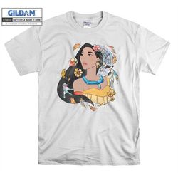 disney pocahontas meeko flit colorful leafs t shirt hoodie hoody t-shirt tshirt s-m-l-xl-xxl-3xl-4xl-5xl oversized men w