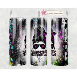 20oz skinny tumbler gymnastics life design template straight