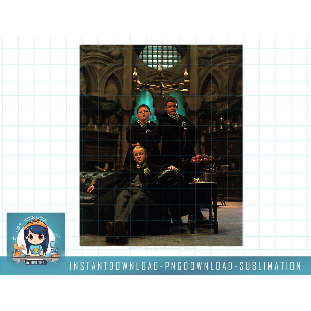 Harry Potter Draco Crabbe & Goyle Portrait png, sublimate, digital download.jpg