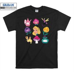 disney alice in wonderland elements t shirt hoodie hoody t-shirt tshirt s-m-l-xl-xxl-3xl-4xl-5xl oversized men women uni