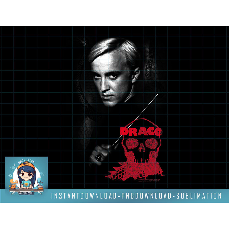 Harry Potter Draco Portrait png, sublimate, digital download.jpg