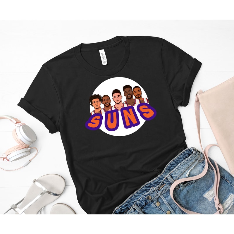 Suns Dbook Booker CP3 Ayton Cam Johnson Phoenix Classic T-Shirt 152_Black_Black.jpg