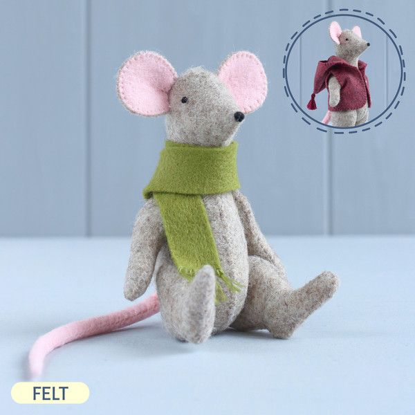 PDF Felt Mouse Doll Sewing Pattern Inspire Uplift PDF Felt Mouse Doll Sewing Pattern Inspire Uplift