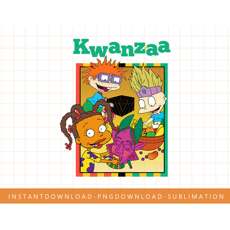 Rugrats Kwanza With group png, sublimate, digital print.jpg