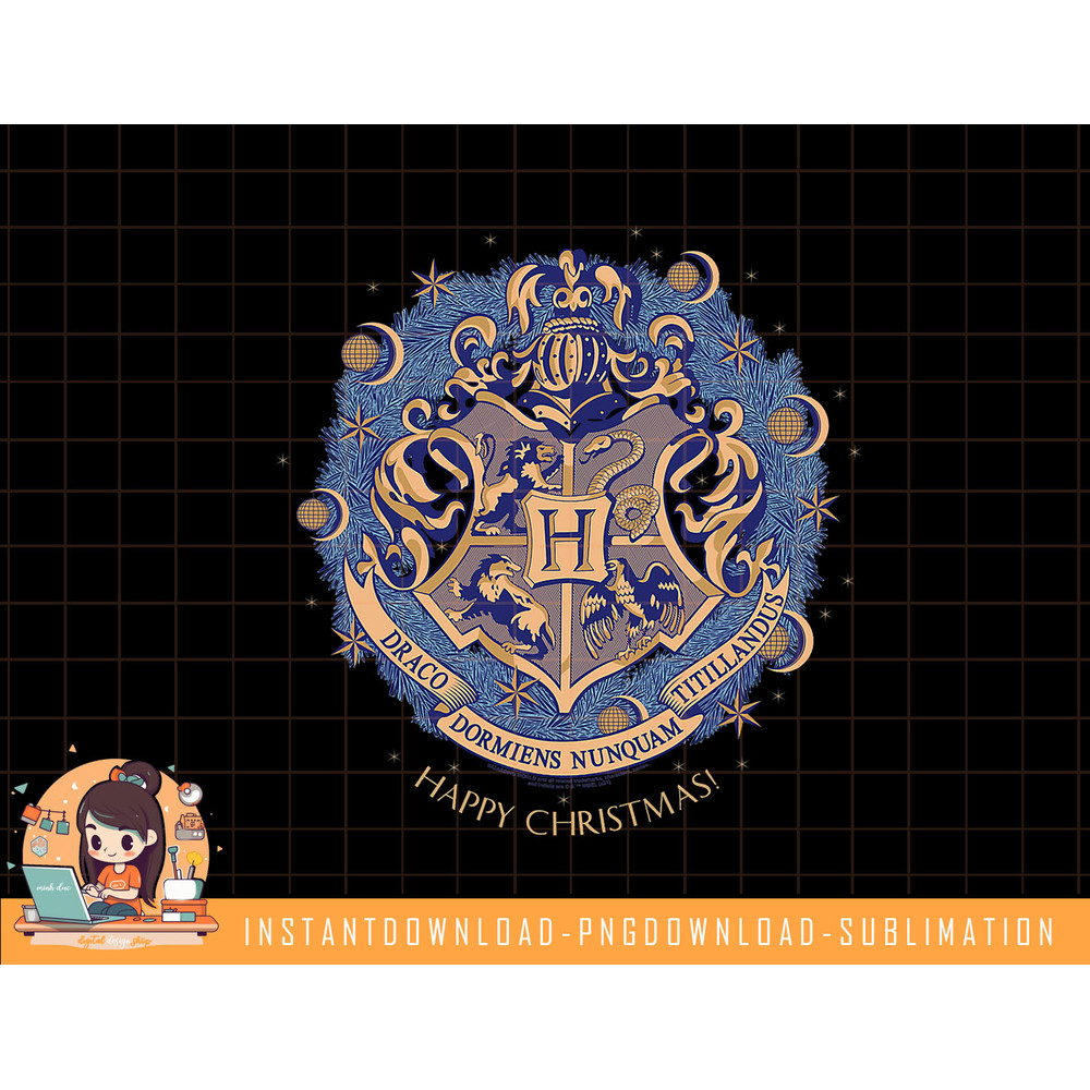Harry Potter Happy Christmas from Hogwarts png, sublimate, digital download.jpg