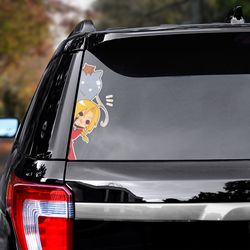 anime sticker, fullmetal alchemist sticker, fullmetal alchemist decal, anime decal, anime car decal