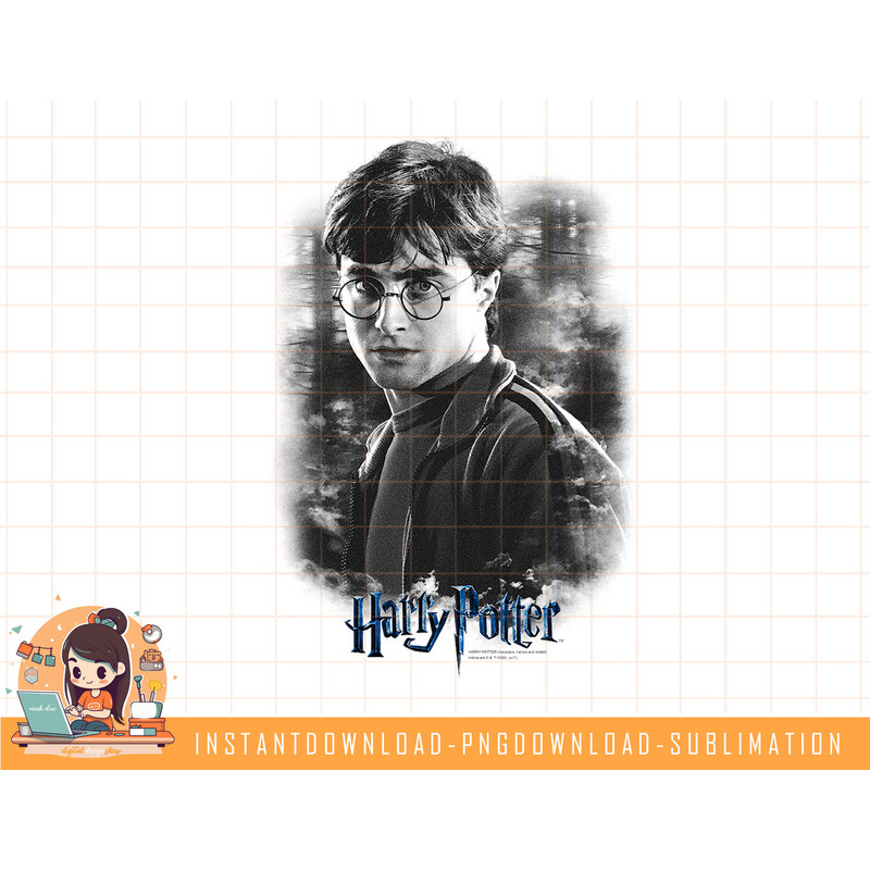 Harry Potter Harry in the Woods png, sublimate, digital download.jpg
