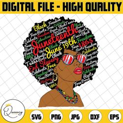 juneteenth women queen african american black afro png, juneteenth melanin girl, black queen, melanin queen, digital dow