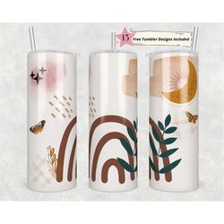 20oz skinny tumbler sublimation designs boho tumbler