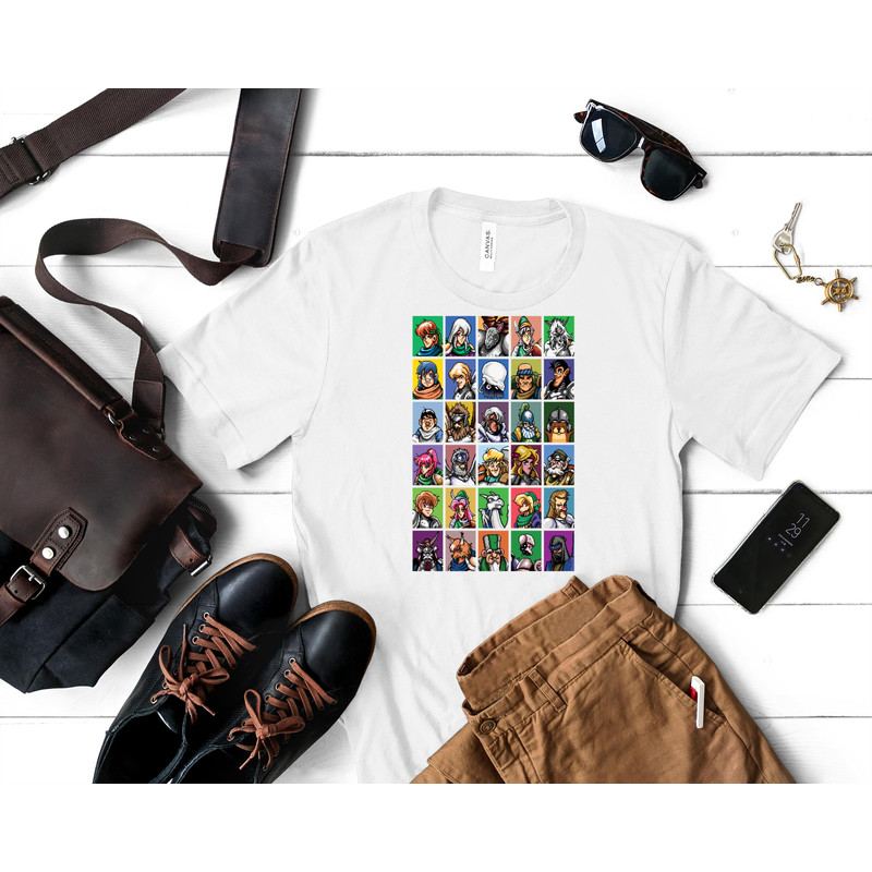 Force is shining characters Classic T-Shirt 187_White_White.jpg