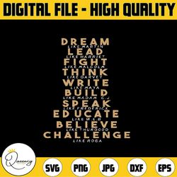 juneteenth svg, dream like martin svg, african american svg, melanin svg, black pride svg, equality rights svg, black li