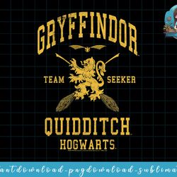 harry potter gryffindor team seeker hogwarts quidditch png, sublimate, digital download