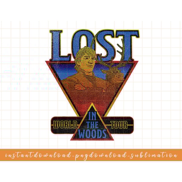 Disney Frozen 2 Kristoff & Sven Lost In The Woods World Tour.