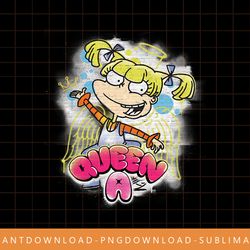 rugrats queen a for angelica png, sublimate, digital print