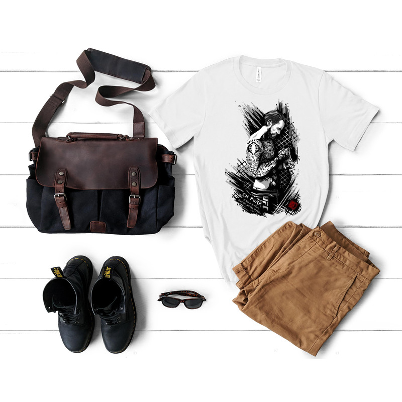 Cm Punk Shirt,Cm Punk TShirt,Cm Punk Shirt,All Elite Shirt,Bullet Club Shirt,cm punk long hair T-Shirt.png