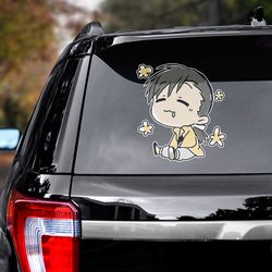 fullmetal alchemist decal for car, fullmetal alchemist sticker, anime car decal, anime decal, ling yao decal