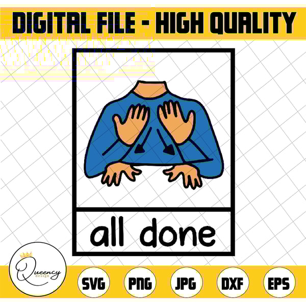 All Finished Sign Language