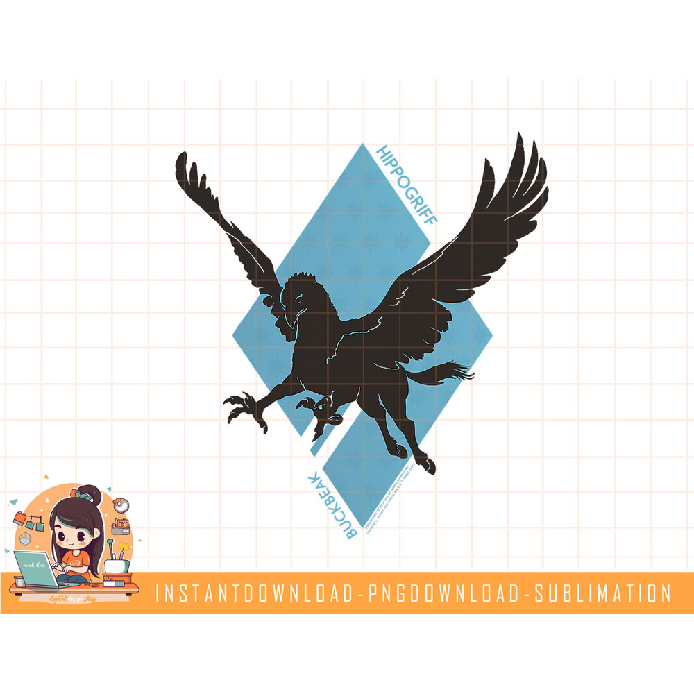 Harry Potter Hippogriff Buckbeak png, sublimate, digital download.jpg
