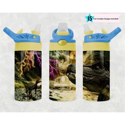 dinosaurs tumbler png wrap sublimation digital download