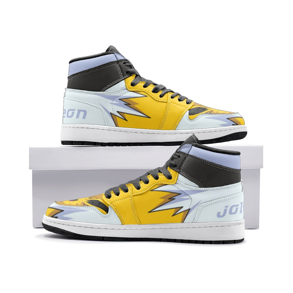 Pikachu Starter Pokemon JD1 Shoes, Pikachu Starter Pokemon Jordan 1 Shoes, Pokemon Sneaker, Pikachu Starter Pokemon