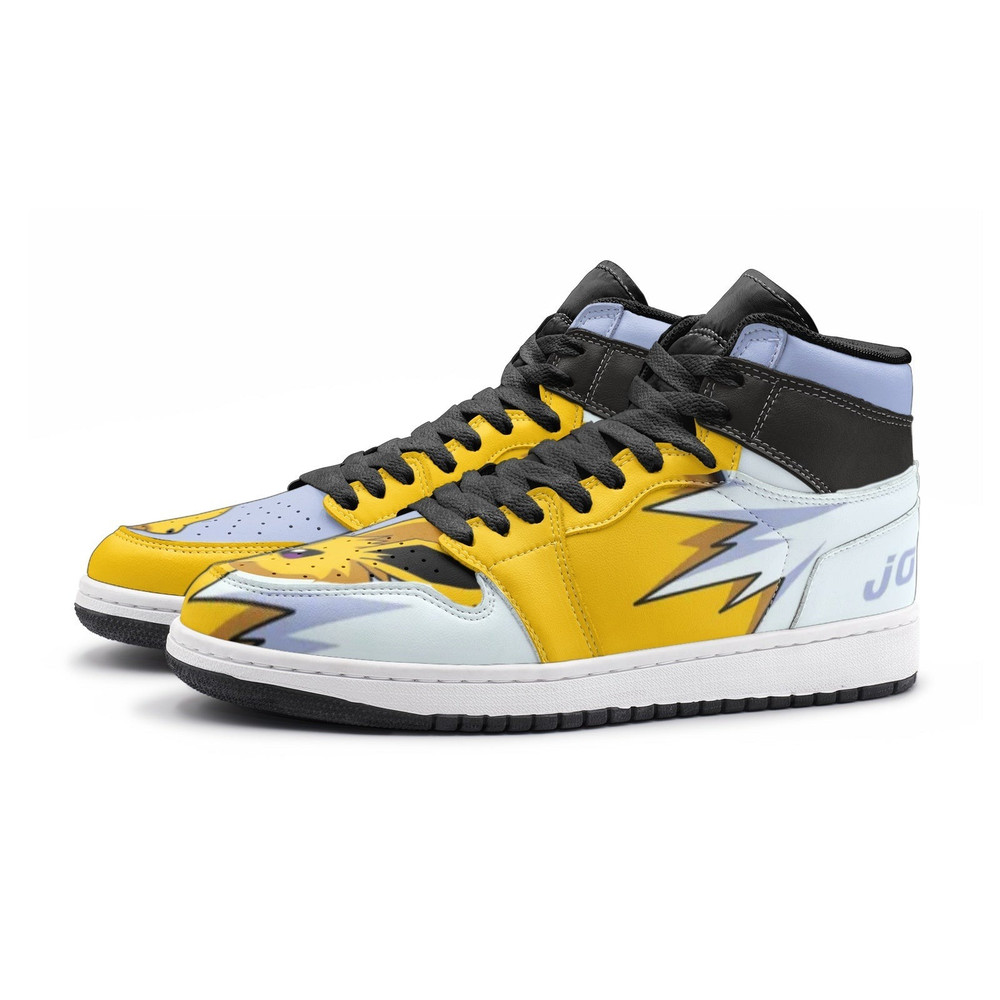 Pikachu Starter Pokemon JD1 Shoes, Pikachu Starter Pokemon Jordan 1 Shoes, Pokemon Sneaker, Pikachu Starter Pokemon