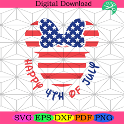 us minnie happy 4th of july svg, independence day svg4th of july america svg, happy 4th of july svg, firework svg, ameri