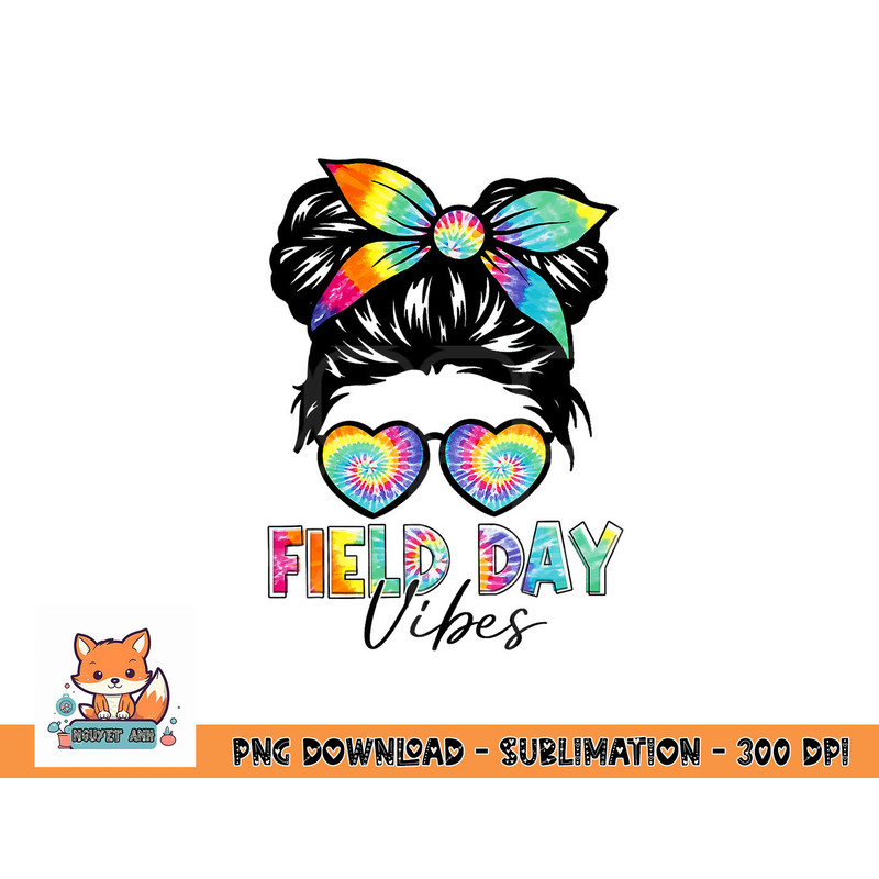 School Field Day Fun Tie Dye Field Day 2023 Girls Kids png, digital download copy.jpg