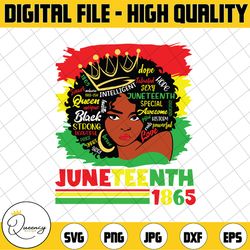 juneteenth 1865 pride celebrate black women african american svg, juneteenth celebrating 1865 png, afro girl png, afro m