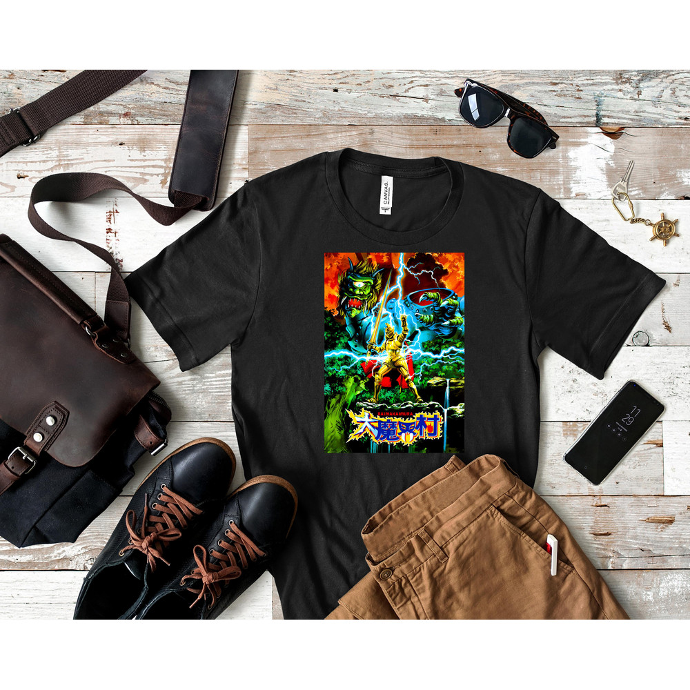 Ghouls &x27;N Ghosts Daimakaimura Classic T-Shirt 3_Shirt_Black.jpg