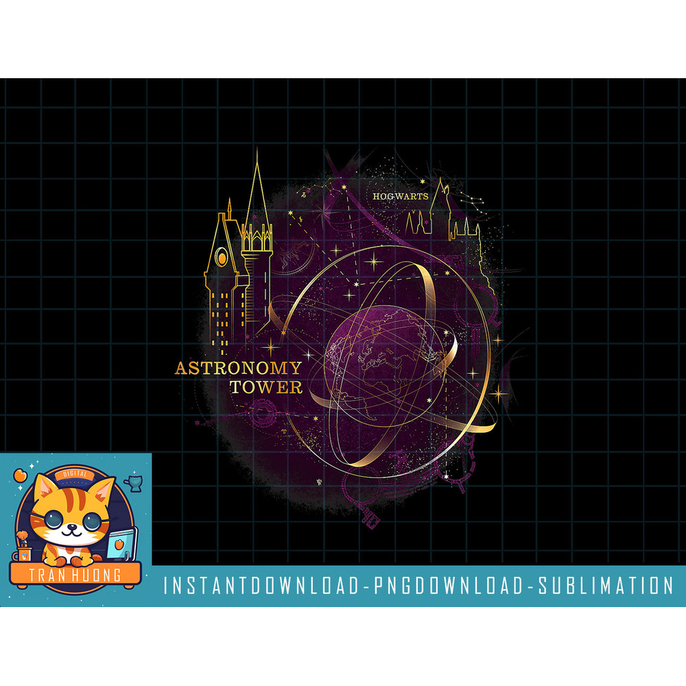 Harry Potter Hogwarts Astronomy Tower png, sublimate, digital download.jpg