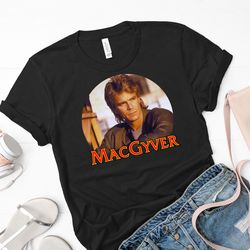 macgyver shirt, macgyver brilliant mind t shirt, macgyver dynamic agent t shirt, macgyver t shirt