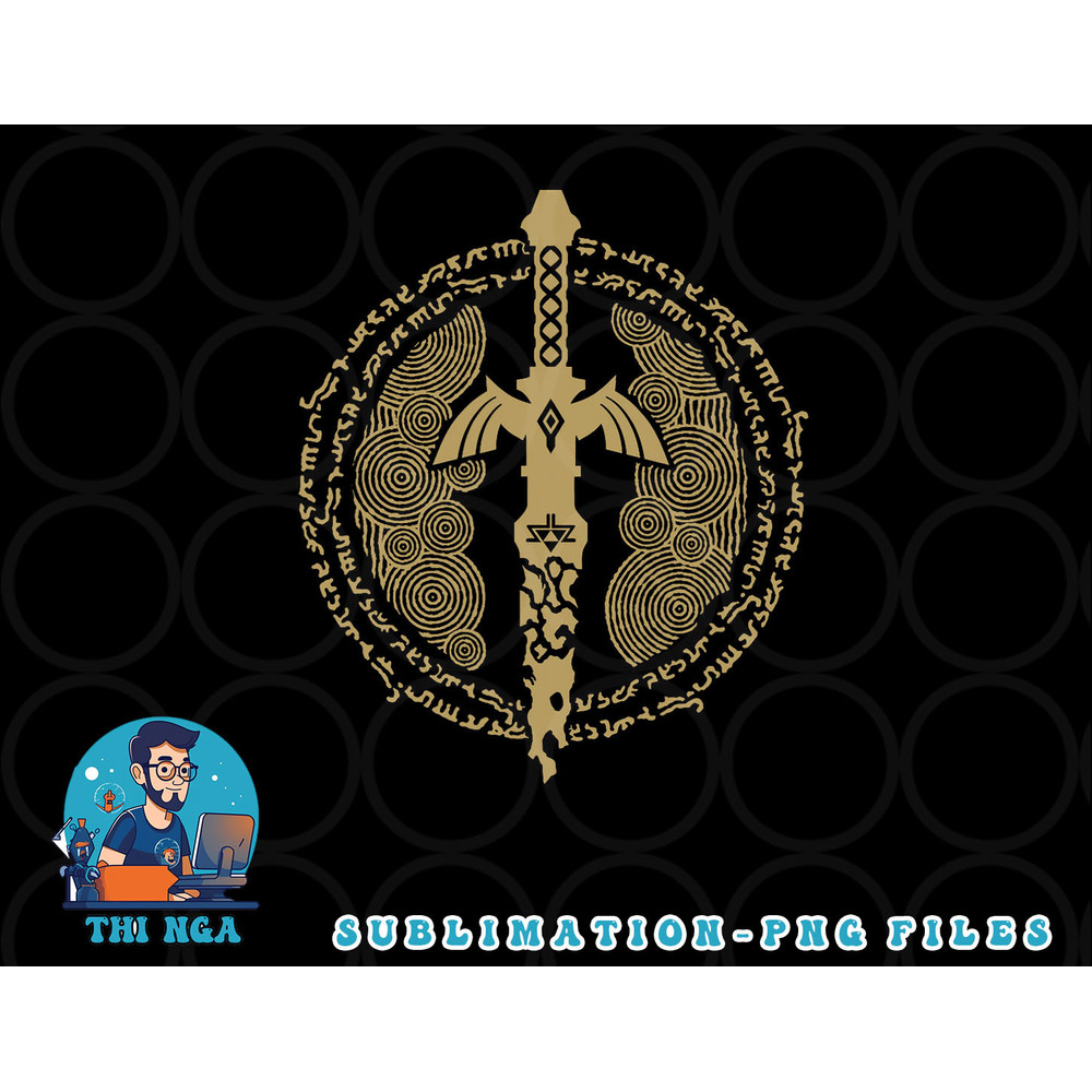 The Legend of Zelda Tears Of The Kingdom Master Sword Logo png, digital download copy.jpg