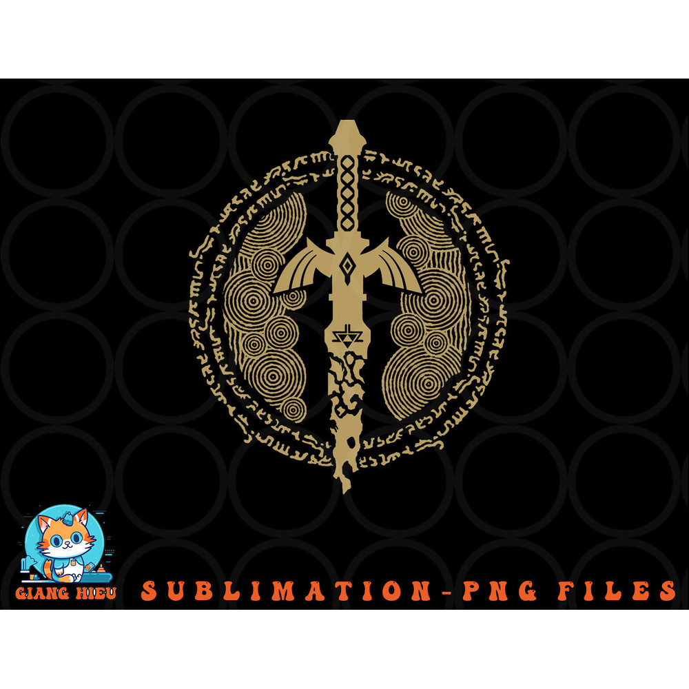 The Legend of Zelda Tears Of The Kingdom Master Sword Logo png, digital download copy.jpg