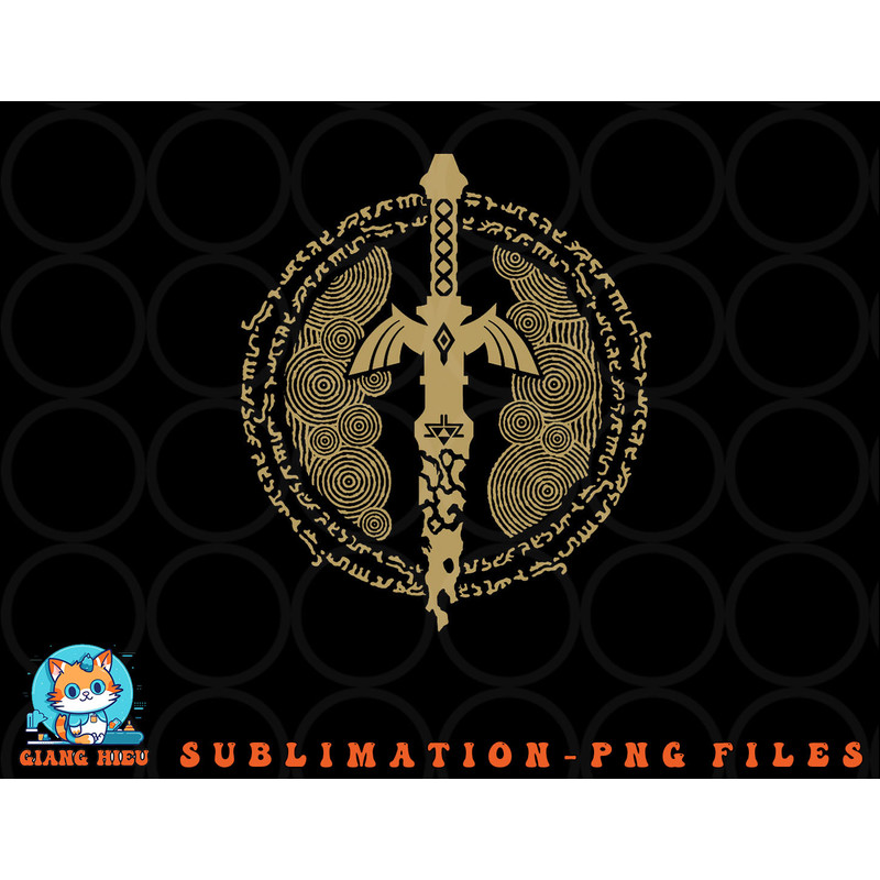 The Legend of Zelda Tears Of The Kingdom Master Sword Logo png, digital download copy.jpg